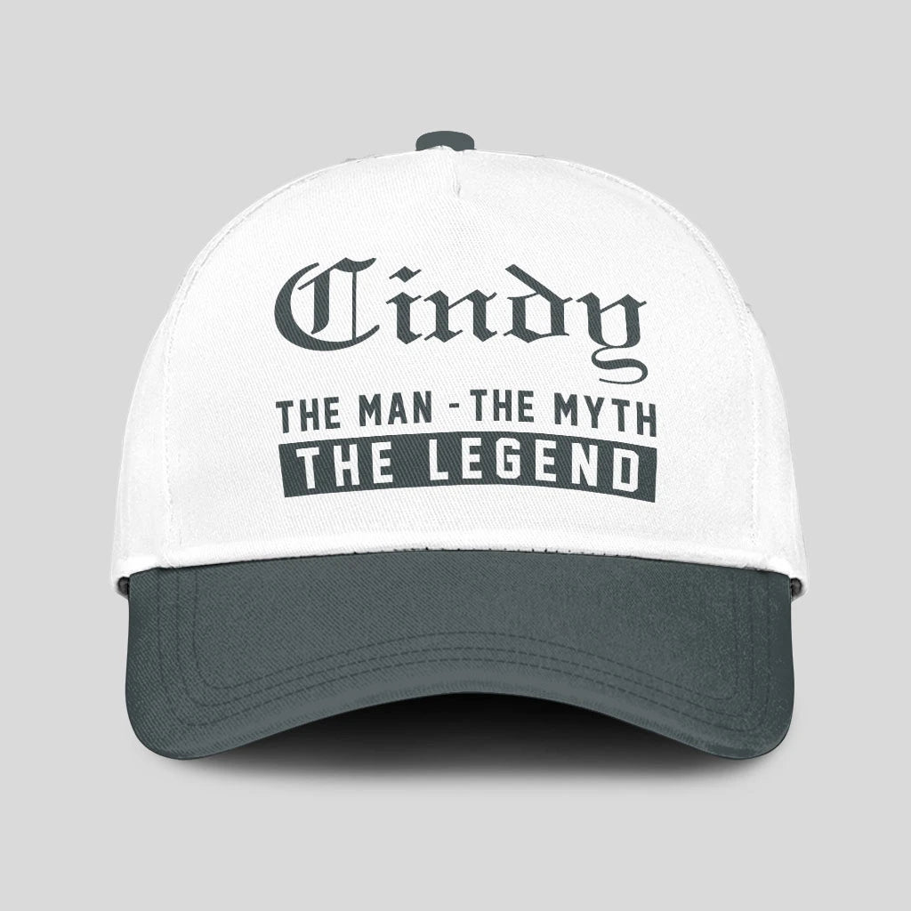 The Man The Myth The Legend Luxury Cap CINDY 13K1 C39PF