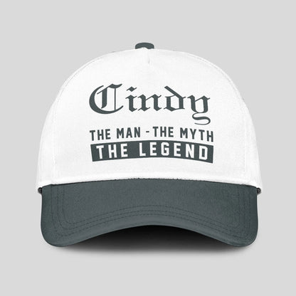 The Man The Myth The Legend Luxury Cap CINDY 13K1 C39PF