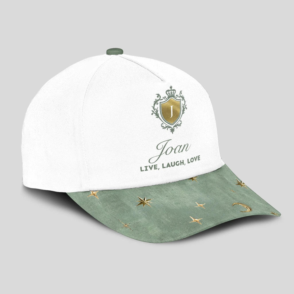 Live Laugh Love Stars And Moon Green Cap JOAN 13K1 C124PF
