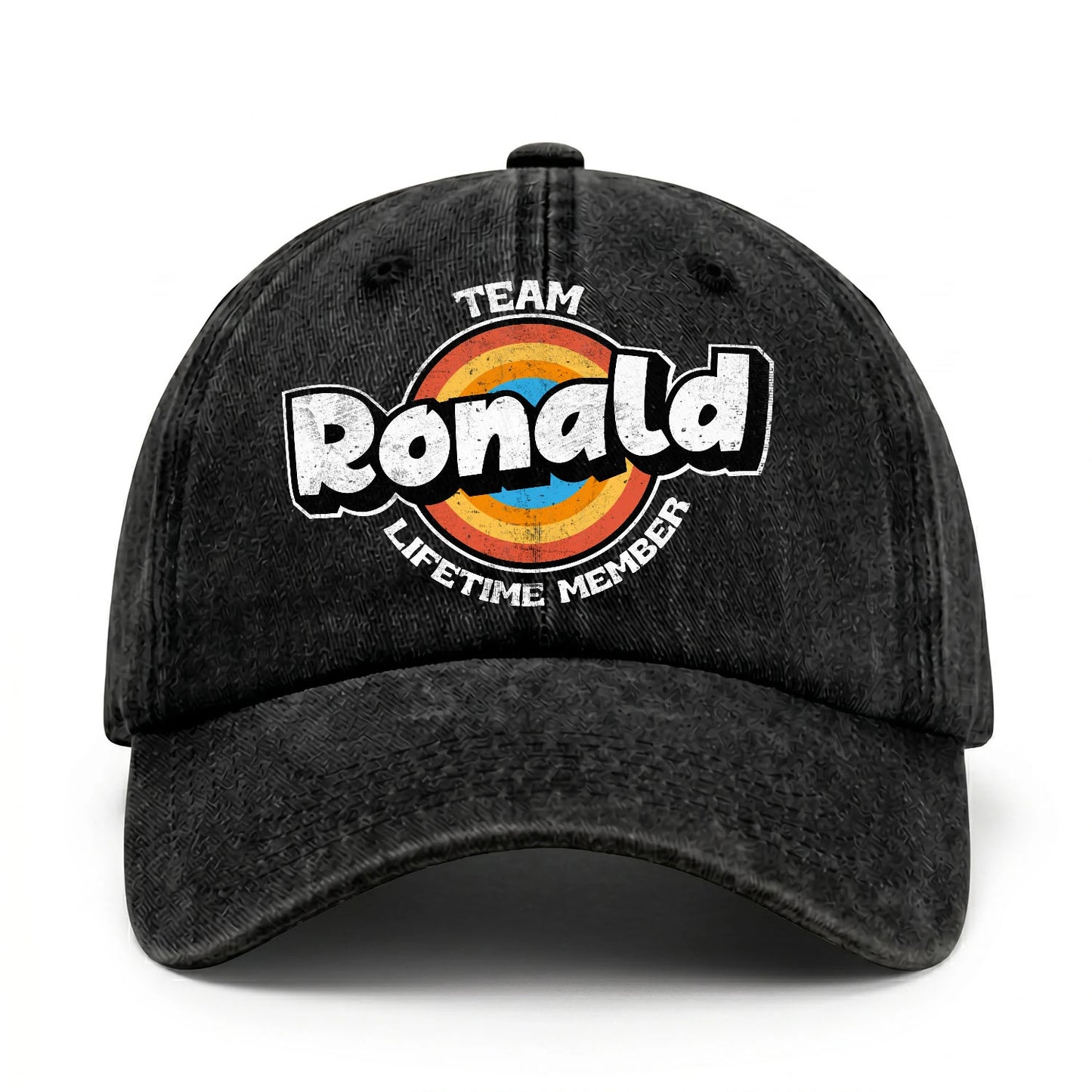 Team Your Name Lifetime Member Logo Cap RONALD 13K1 C66PF