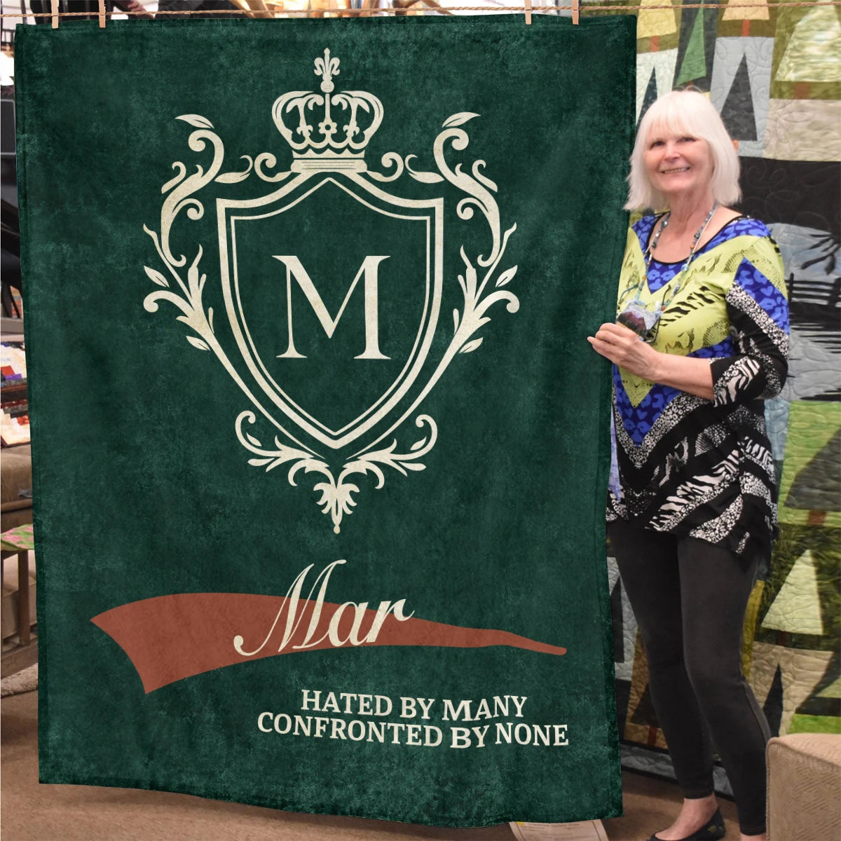 Hated by Many Confronted by None Old Money Blanket MAR 13K1 BK19