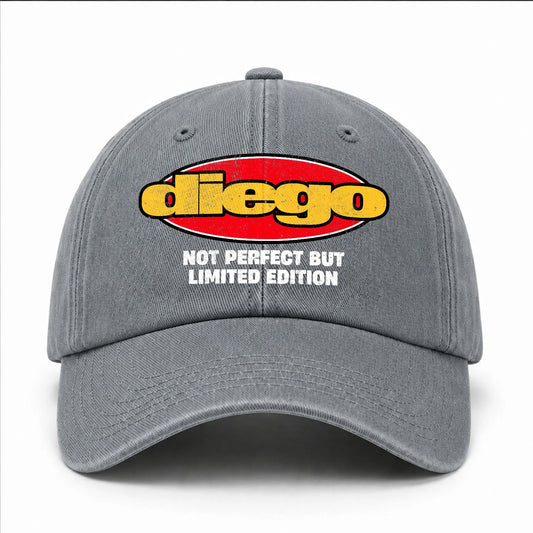 Your Name Not Perfect But Limited Edition Red Logo Washed Cap DIEGO 13K1 C84PF