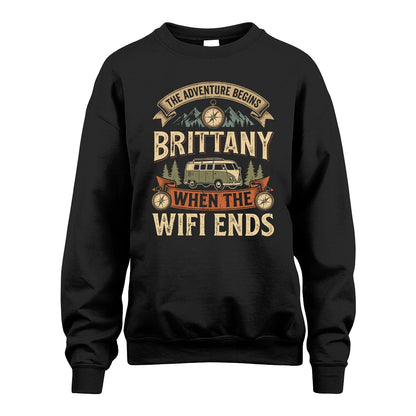 BRITTANY 13K1-547 The Adventure Begins Name When The Wifi Ends