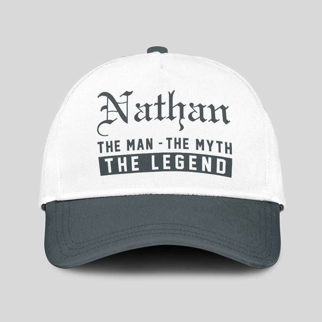 The Man The Myth The Legend Luxury Cap NATHAN 13K1 C39PF
