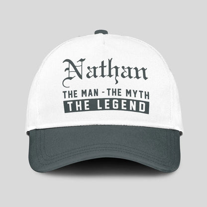 The Man The Myth The Legend Luxury Cap NATHAN 13K1 C39PF