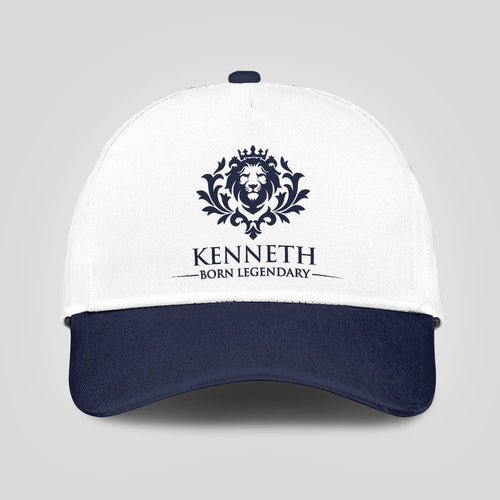 Born legendary lion blue and white baseball cap KENNETH 13K1 C185PF