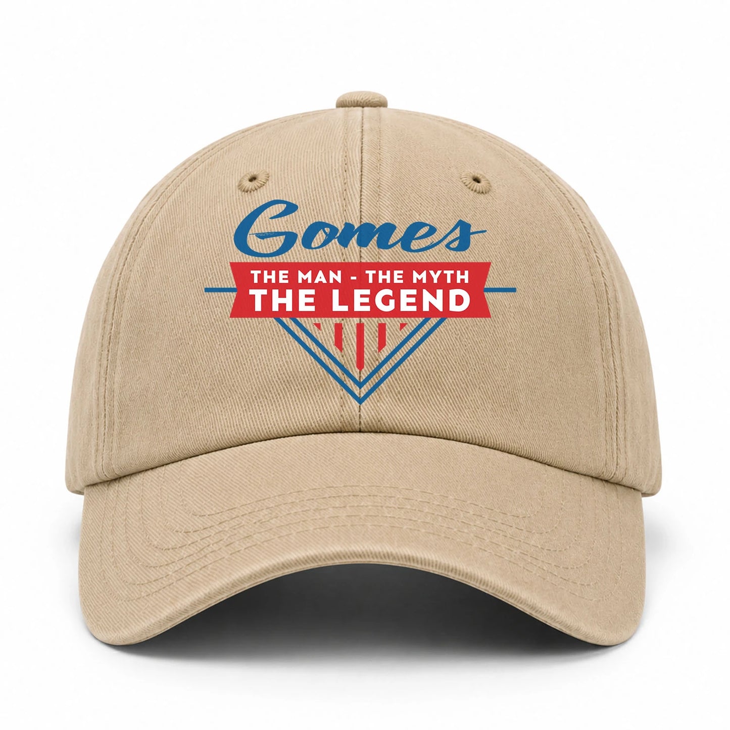 The Man The Myth The Legend Logo Washed Cap GOMES 13K1 C37PF