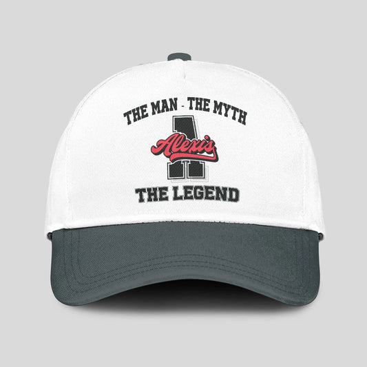 The Man The Myth The Legend Custom Initial Letter And Name Cap ALEXIS 13K1 C38PF
