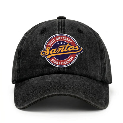 Built Different Born Legendary Logo Washed Cap SANTOS 13K1 C65PF