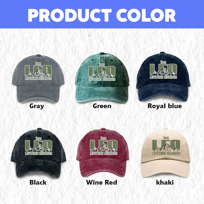 Team Your Name Lifetime Member Mountain Cap LEO 13K1 C58PF