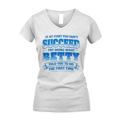 BETTY 13K1-502 If At First You Don't Succeed...