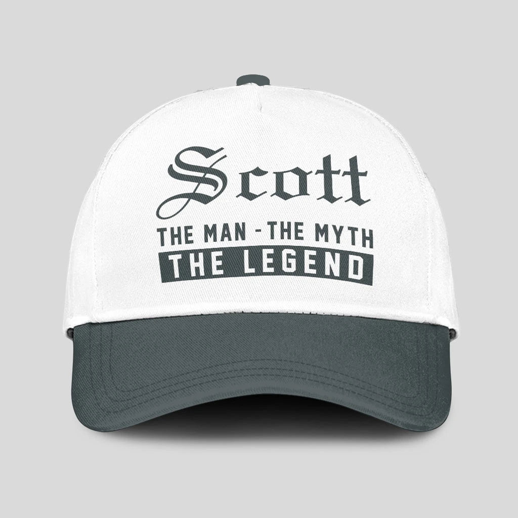 The Man The Myth The Legend Luxury Cap SCOTT 13K1 C39PF