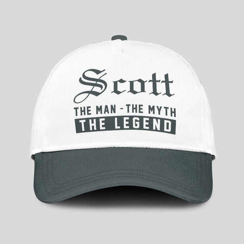 The Man The Myth The Legend Luxury Cap SCOTT 13K1 C39PF