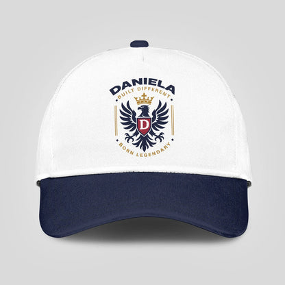 Built Different Born Legendary Elegant Blue And White Cap DANIELA 13K1 C76PF