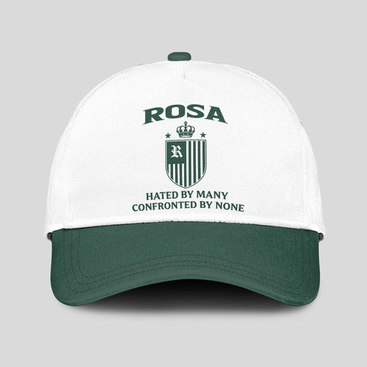 Hated By Many Confronted By None Luxury Logo Cap ROSA 13K1 C41PF