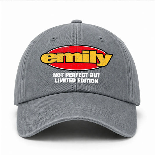 Your Name Not Perfect But Limited Edition Red Logo Washed Cap EMILY 13K1 C84PF