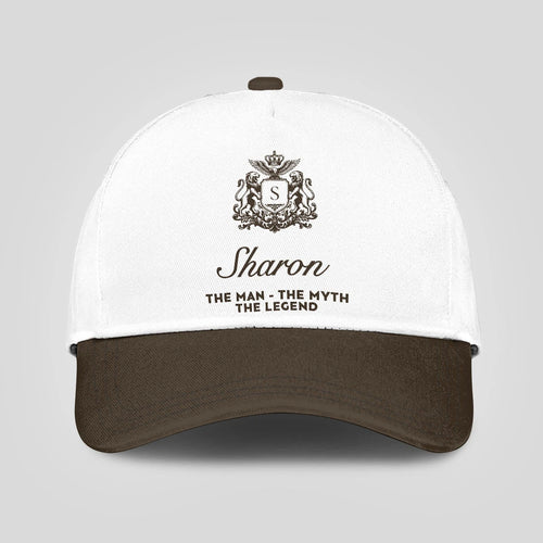 The Man The Myth The Legend Brown Cap SHARON 13K1 C47PF