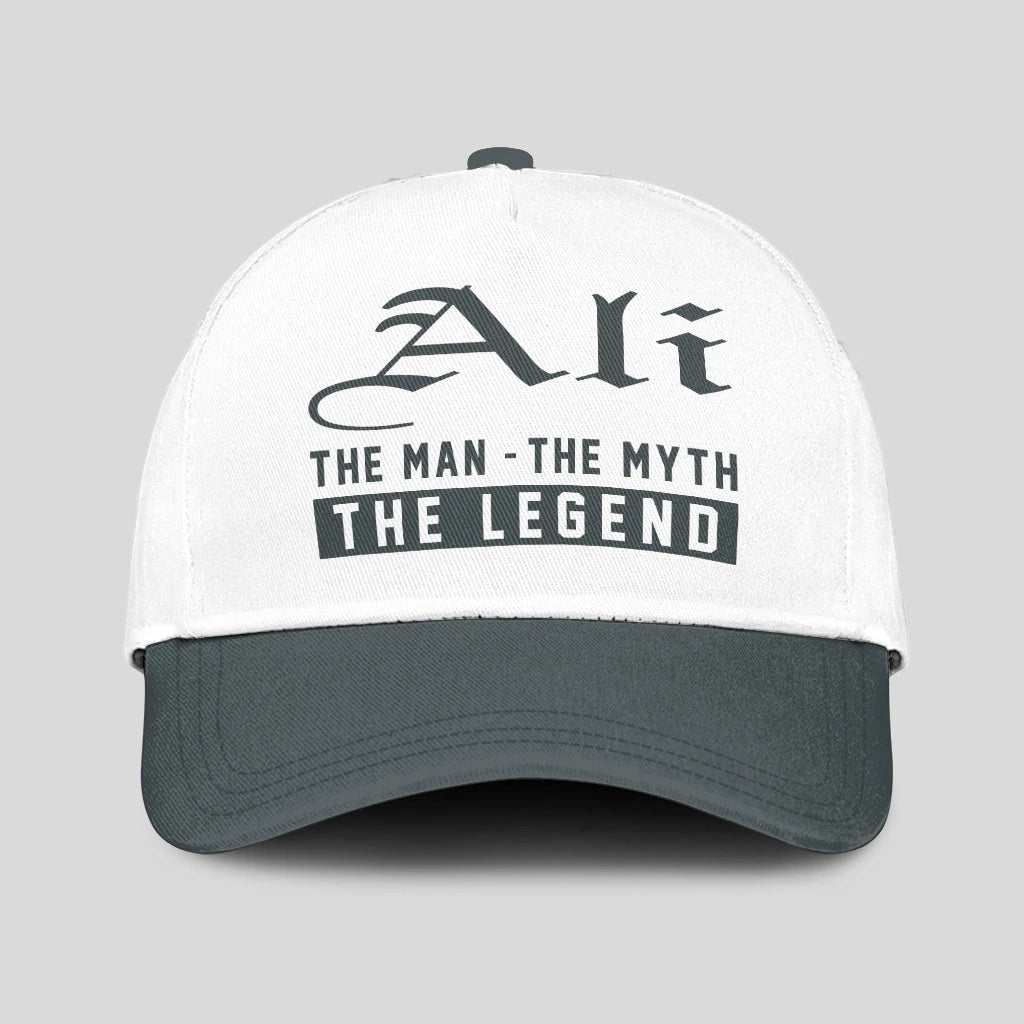 The Man The Myth The Legend Luxury Cap ALI 13K1 C39PF