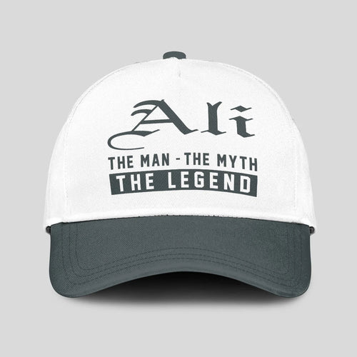The Man The Myth The Legend Luxury Cap ALI 13K1 C39PF