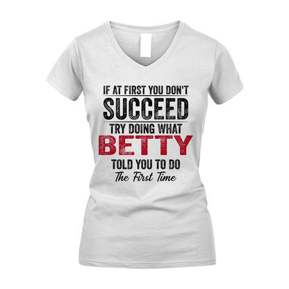 BETTY 13K1-357 If At First You Don't Succeed...