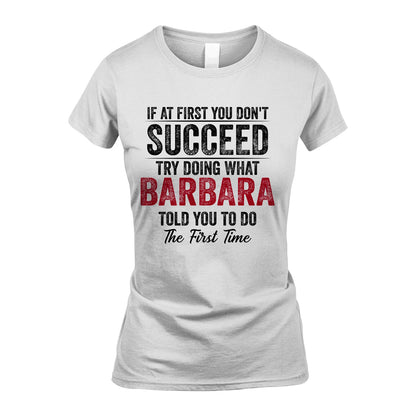BARBARA 13K1-357 If At First You Don't Succeed...