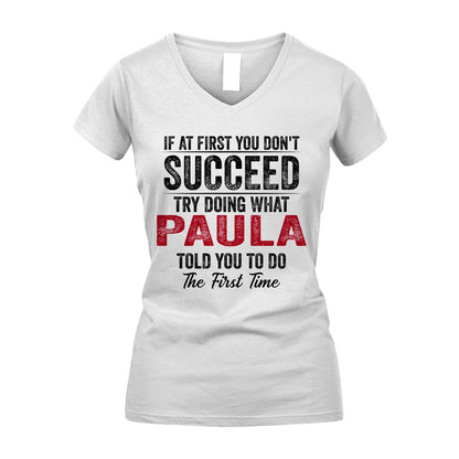 PAULA 13K1-357 If At First You Don't Succeed...