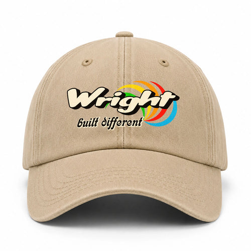 Your Name Built Different Retro Washed Cap WRIGHT 13K1 C55PF
