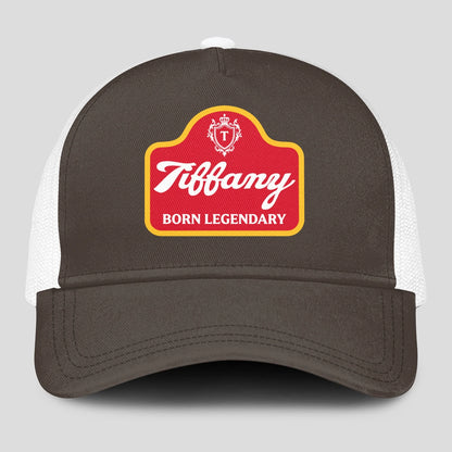 Born Legendary Charcoal Mesh Cap TIFFANY 13K1 C196PF