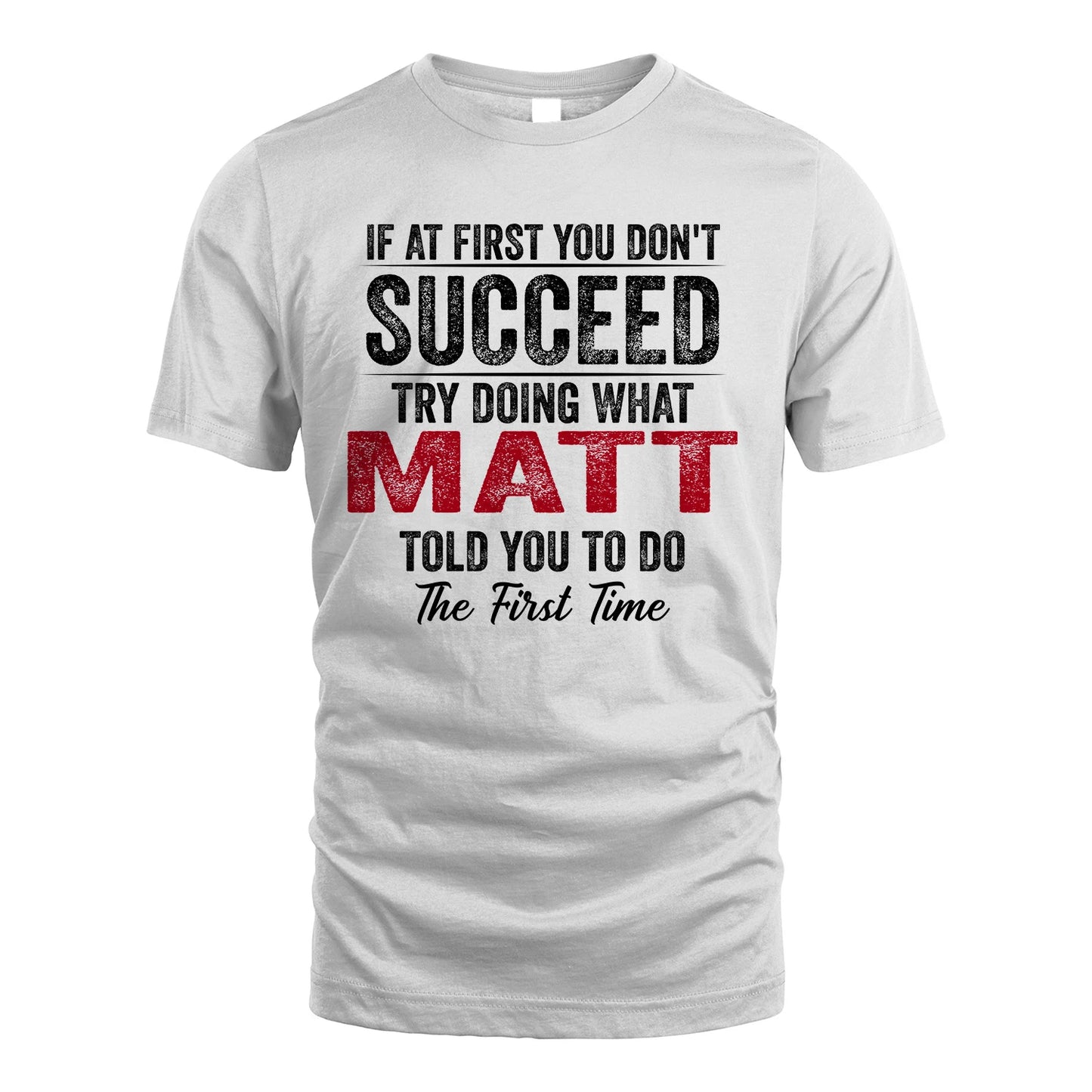 MATT 13K1-357 If At First You Don't Succeed...