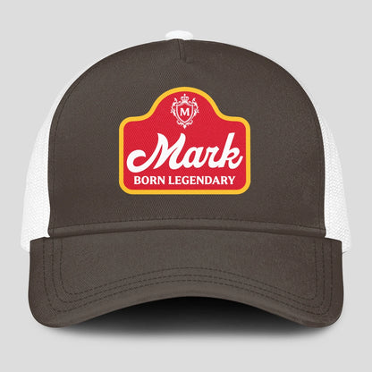 Born Legendary Charcoal Mesh Cap MARK 13K1 C196PF
