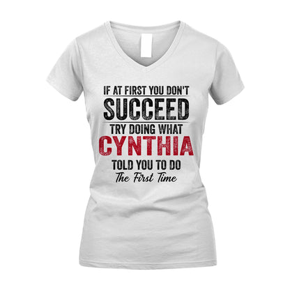 CYNTHIA 13K1-357 If At First You Don't Succeed...