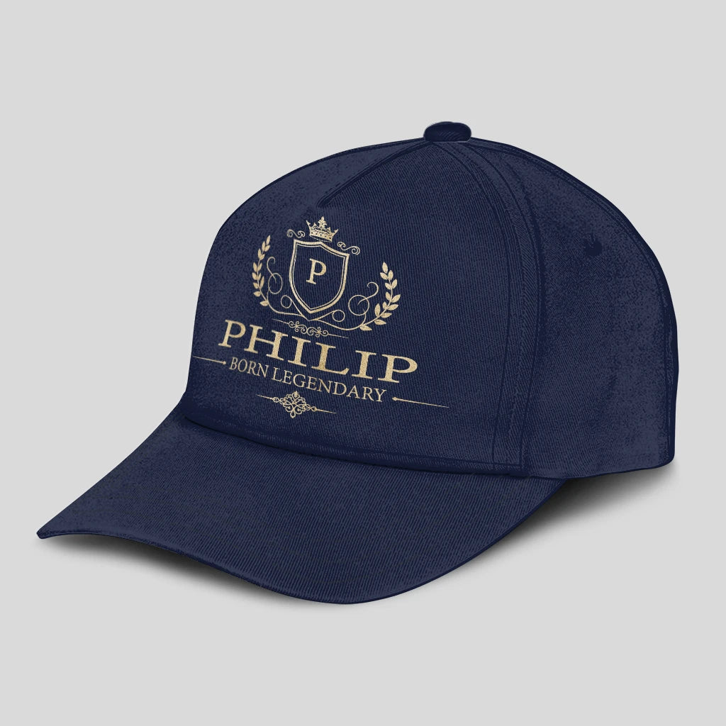 Born Legendary Luxury Crest Blue Cap PHILIP 13K1 C180PF