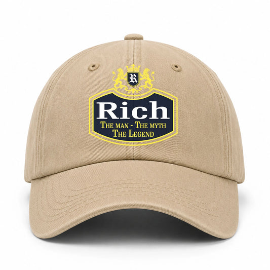 The Man The Myth The Legend Royal Cap RICH 13K C31PF