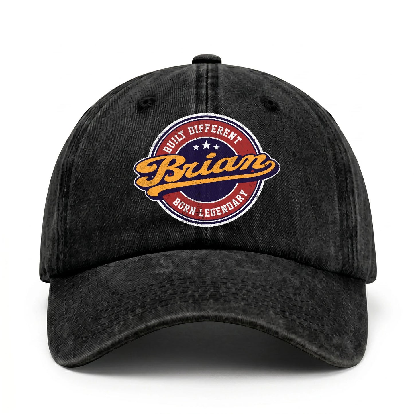 Built Different Born Legendary Logo Washed Cap BRIAN 13K1 C65PF
