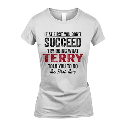 TERRY 13K1-357 If At First You Don't Succeed...