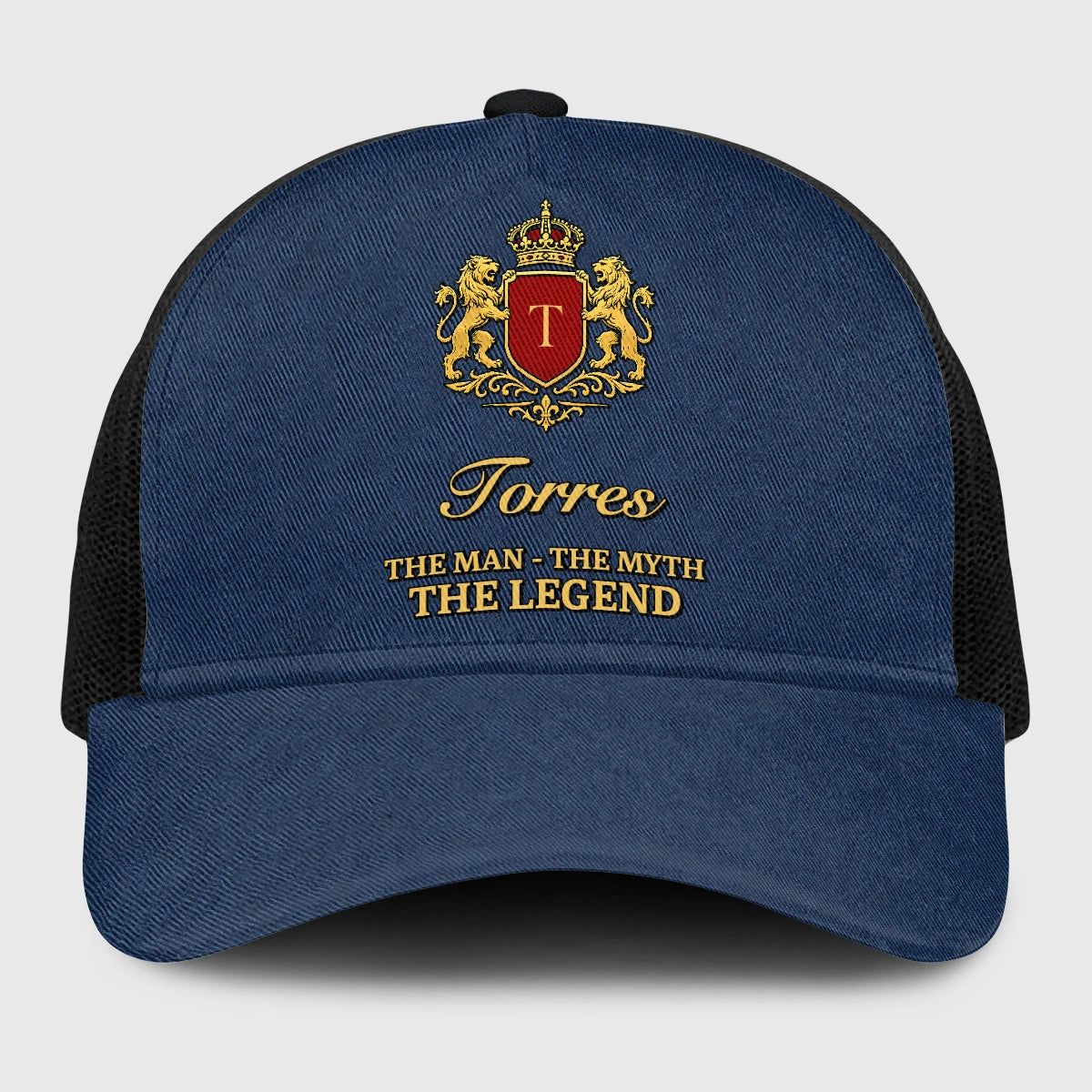 The Man The Myth The Legend Royal Blue Mesh Cap TORRES 13K1 C187PF