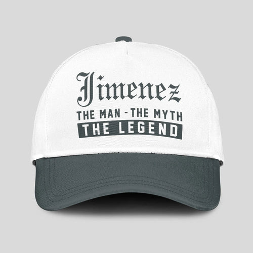 The Man The Myth The Legend Luxury Cap JIMENEZ 13K1 C39PF