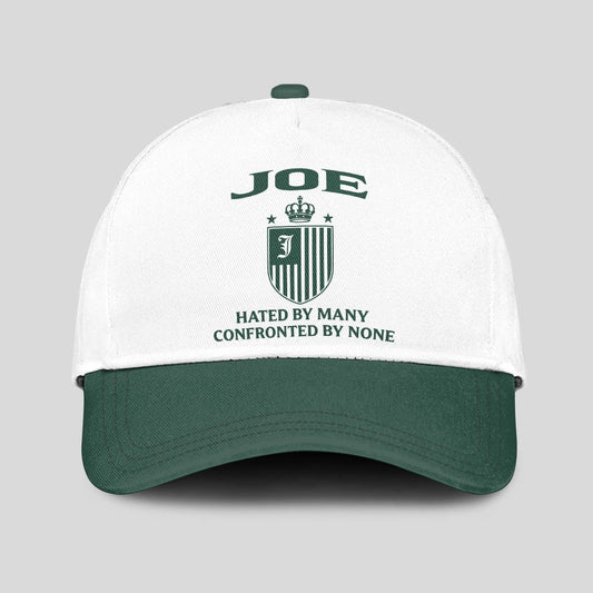Hated By Many Confronted By None Luxury Logo Cap JOE 13K1 C41PF