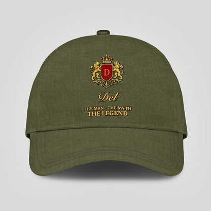 The Man The Myth The Legend Royal Olive Cap DEL 13K1 C92PF