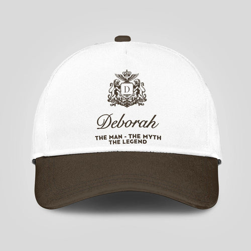 The Man The Myth The Legend Brown Cap DEBORAH 13K1 C47PF