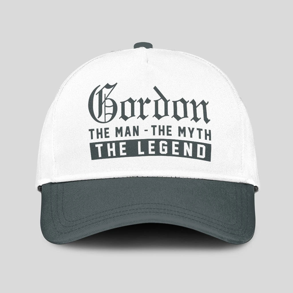 The Man The Myth The Legend Luxury Cap GORDON 13K1 C39PF