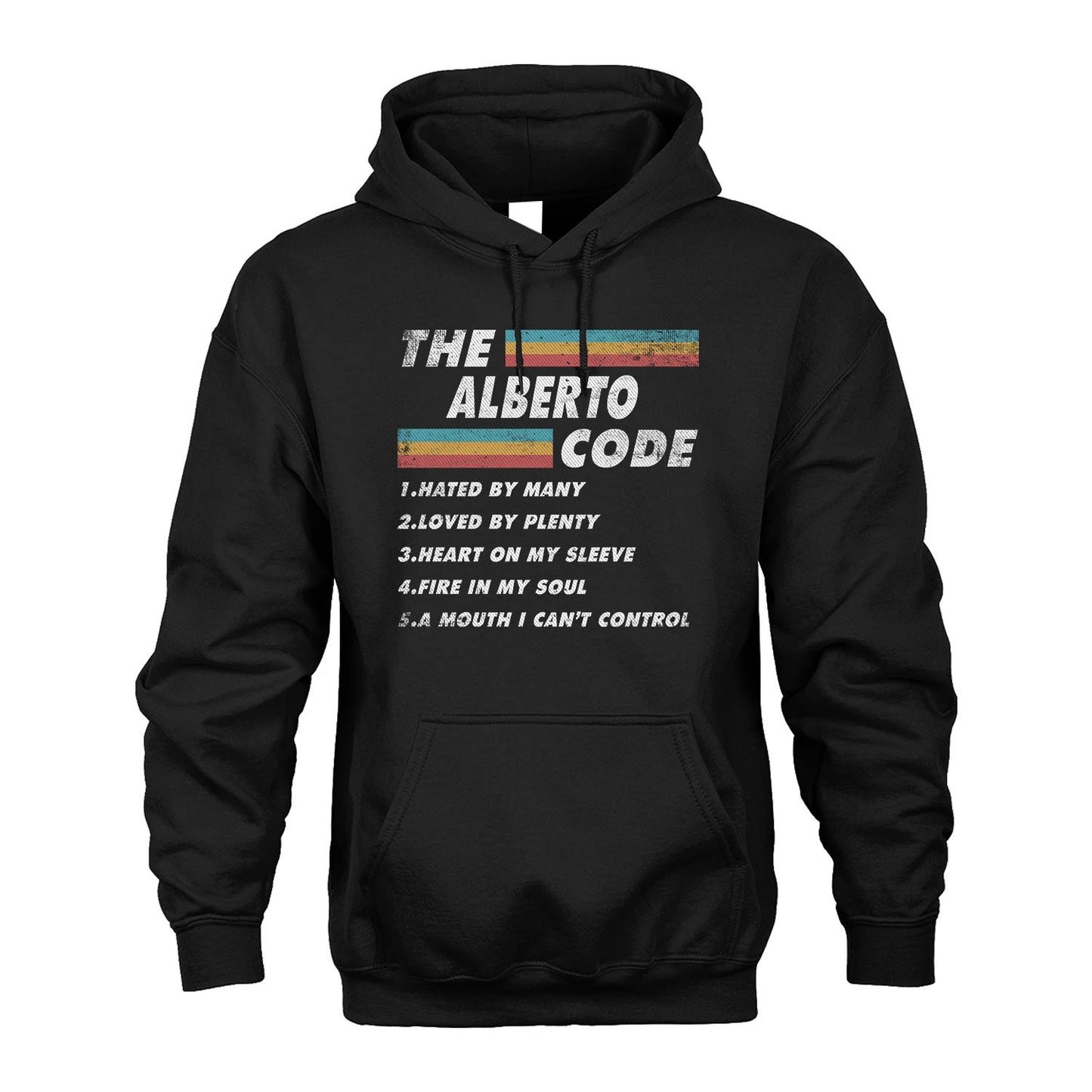 ALBERTO 13K1-561 The Name Code Vintage Graphic