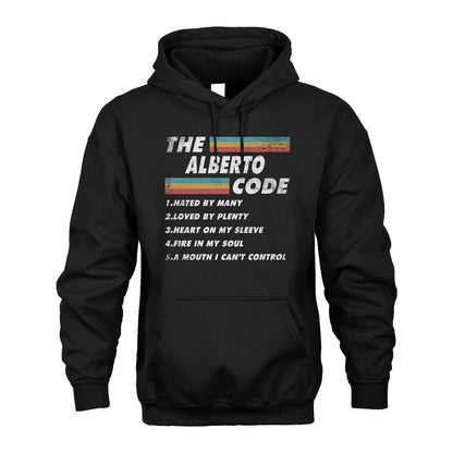 ALBERTO 13K1-561 The Name Code Vintage Graphic