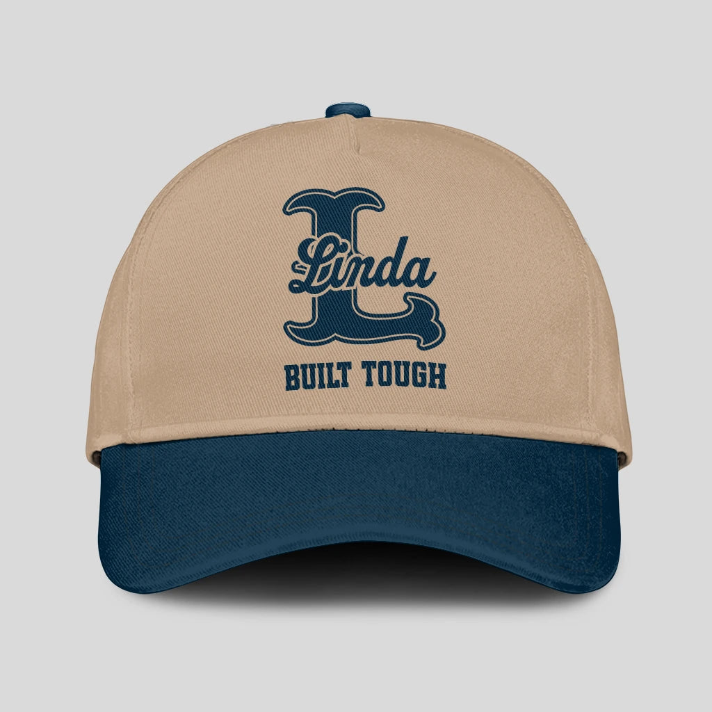 Built Tough Sage Green And Beige Baseball Cap LINDA 13K1 C102PF