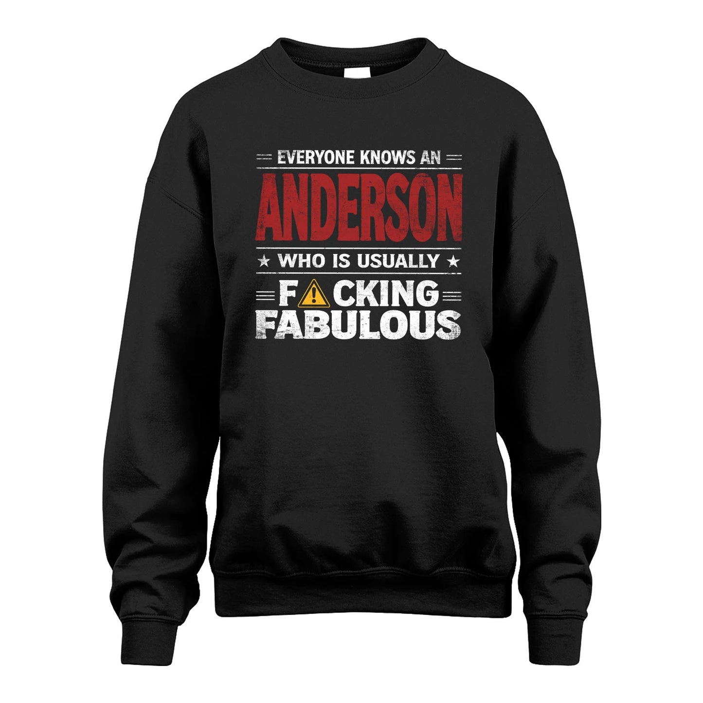 ANDERSON 13K1-565 Everyone Know A/An Name Who Is Usually...