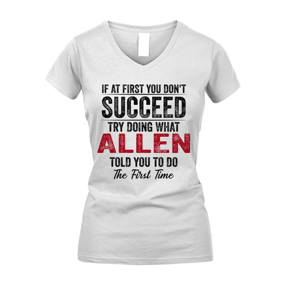 ALLEN 13K1-357 If At First You Don't Succeed...