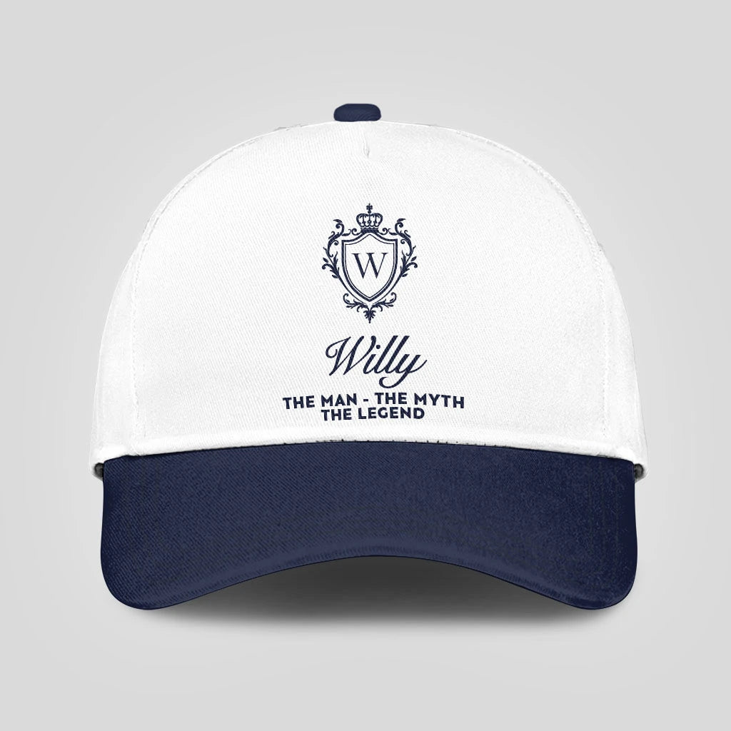 The Man The Myth The Legend Blue Cap WILLY 13K4 C46PF