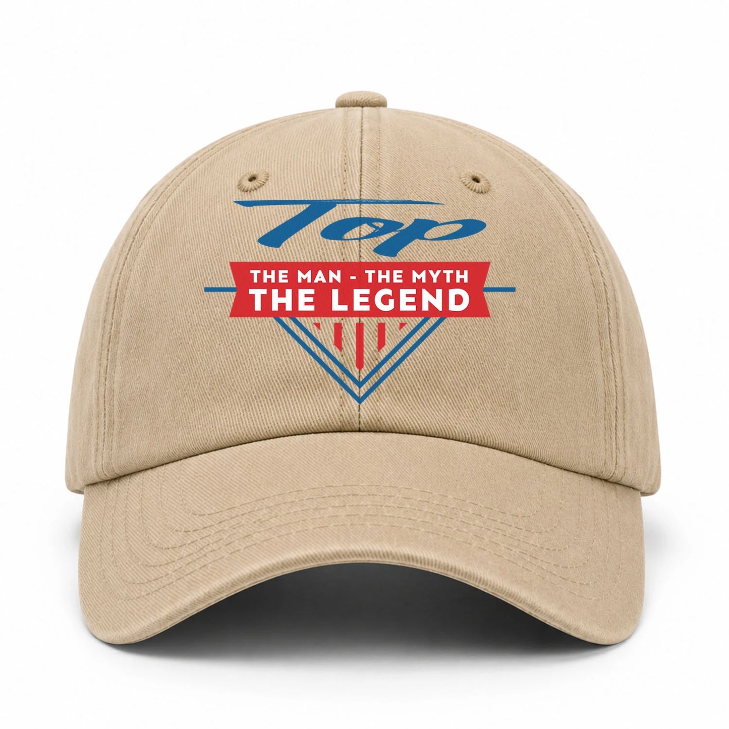 The Man The Myth The Legend Logo Washed Cap TOP 13K1 C37PF