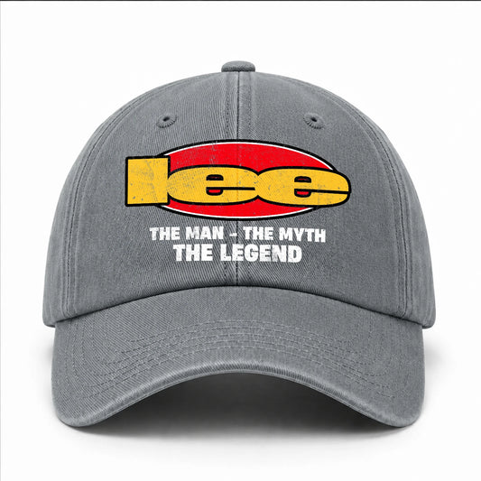 The Man The Myth The Legend Vintage Logo Washed Cap LEE 13K1 C162PF
