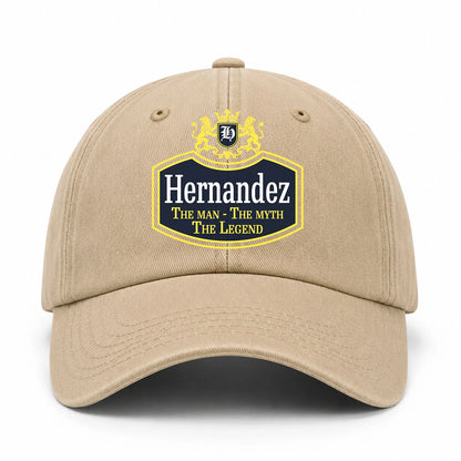 The Man The Myth The Legend Royal Cap HERNANDEZ 13K C31PF